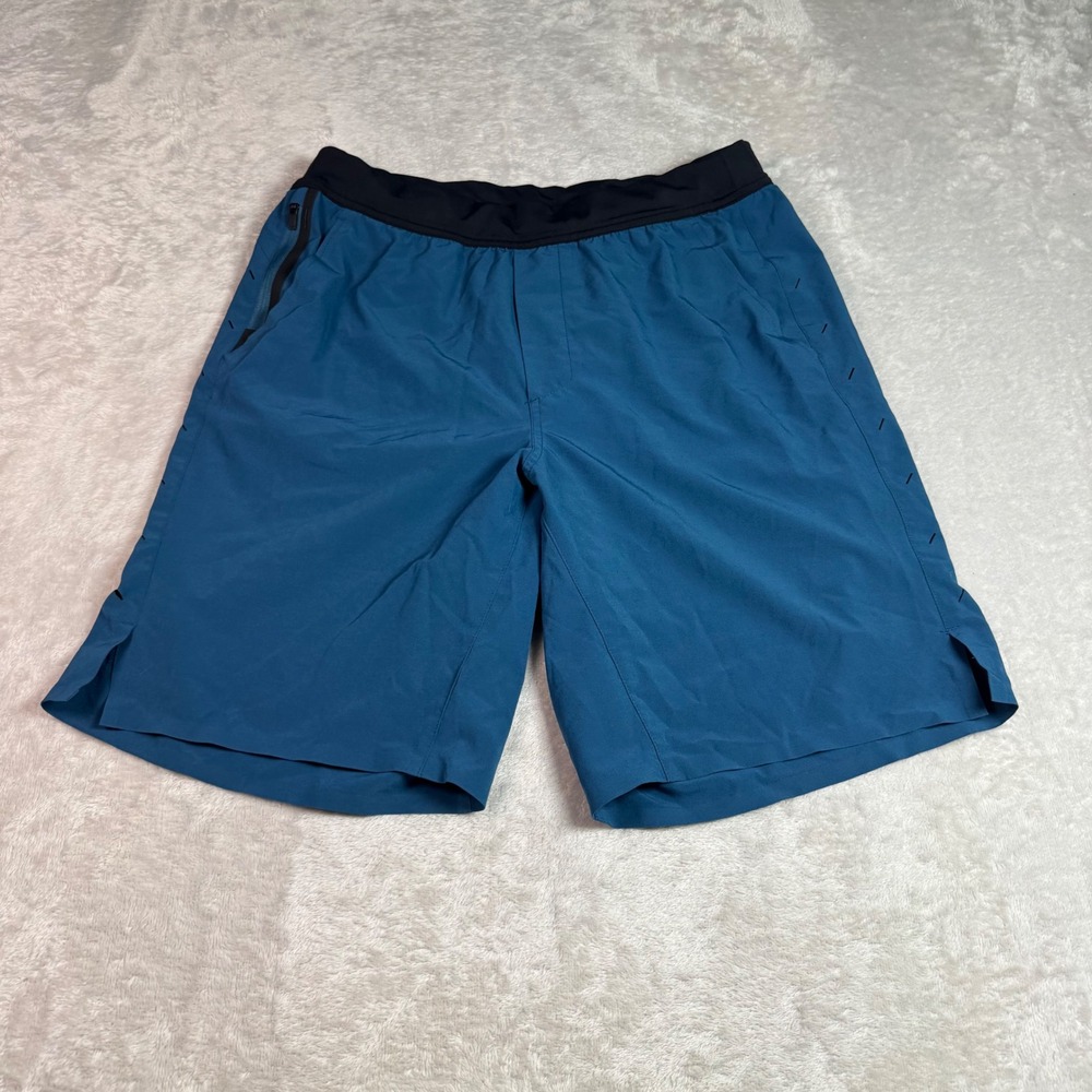 NWOT Ten Thousand Mens The Interval 9 inch Short Bike M Blue Unlined
